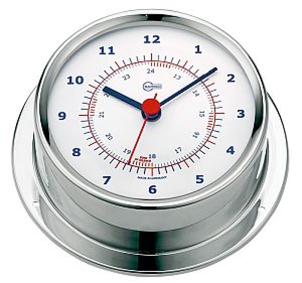 Barigo Sky Uhr aus Stahl, poliert/weiß