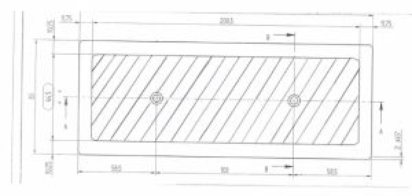 Groundplate Medium mass plate