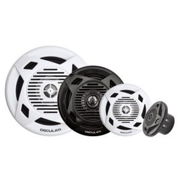 Lautsprecher m. Doppelkegel 4" 2x30 W weiß