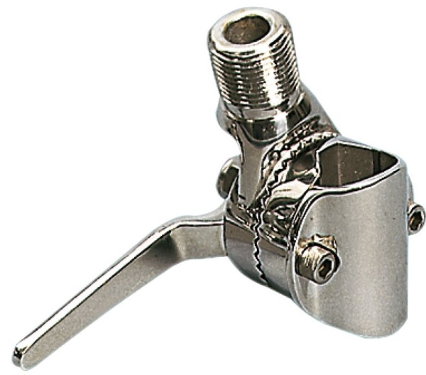 Swivelling antenna base AISI316 28/38 mm