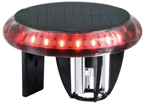 LED warning light red