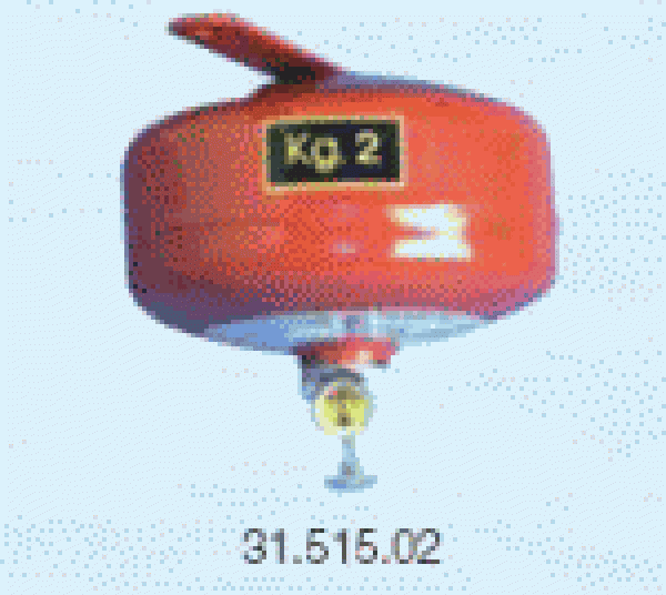 Pulverfeuerlöscher-Spray Fässchen 2 kg