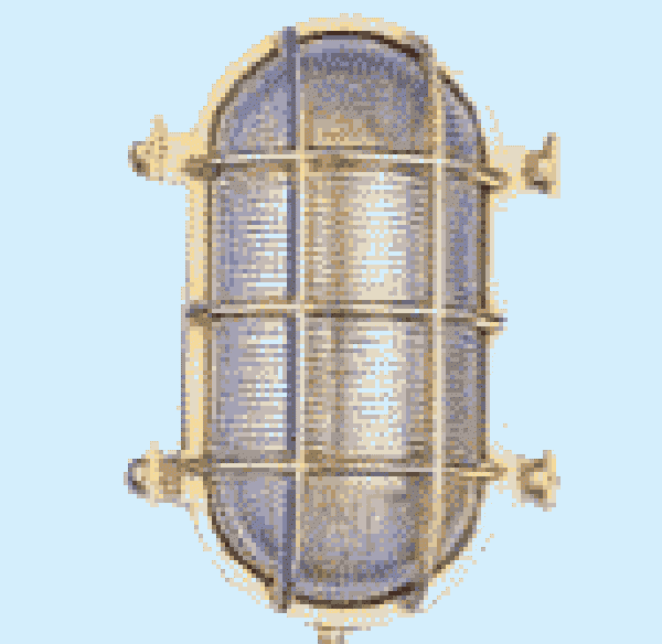 Schildkröte-Lampe, oval 130x175 mm