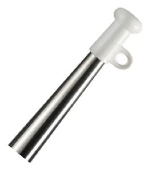 VA-Stahl Flaggenstock Kegelschnitt ohne Halter40cm