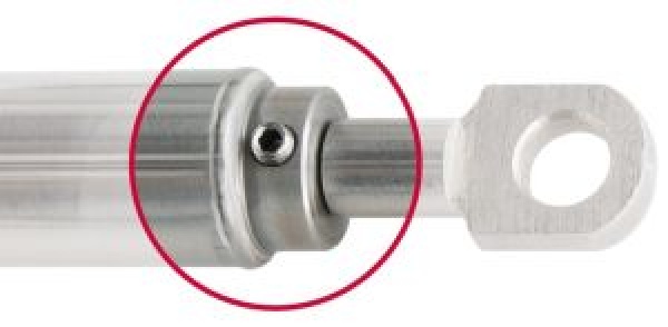 Gasdruckfeder AISI 316 272 mm 40 kg