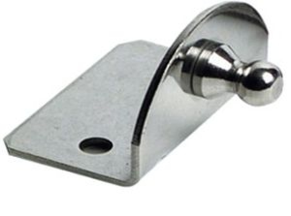 Compact 90°-Platte Stift m. 8mm-Gewinde, außen