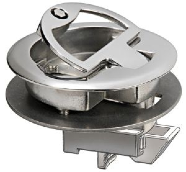 Bodenheber AISI316 mit Schloß
