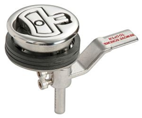Luken Verschluß AISI316 mit Schloß Ø60 mm