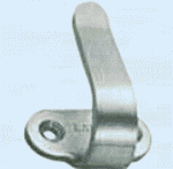 Haken Edelstahl, poliert zur Wandmontage 40 mm