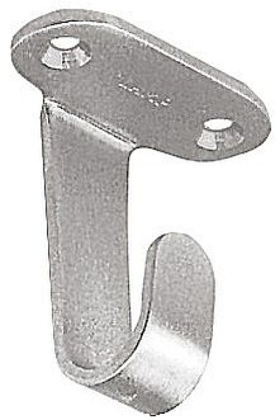 Deckenhaken Edelstahl, poliert 45 mm