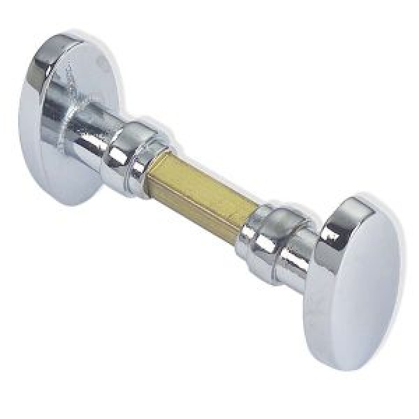 Classic Türklinke Oval M Messing verchromt 26x51mm