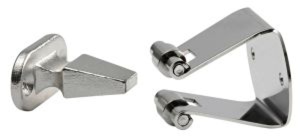 VA-Stahl Türstopper 34x20 mm
