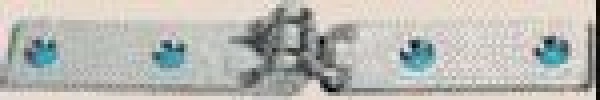 Leiterscharnier Messing, verchr. 145x20x15 mm