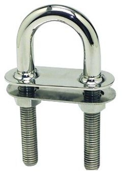 U-Bolzen Verbindungstk konisch VA-Stahl 122x12,5mm