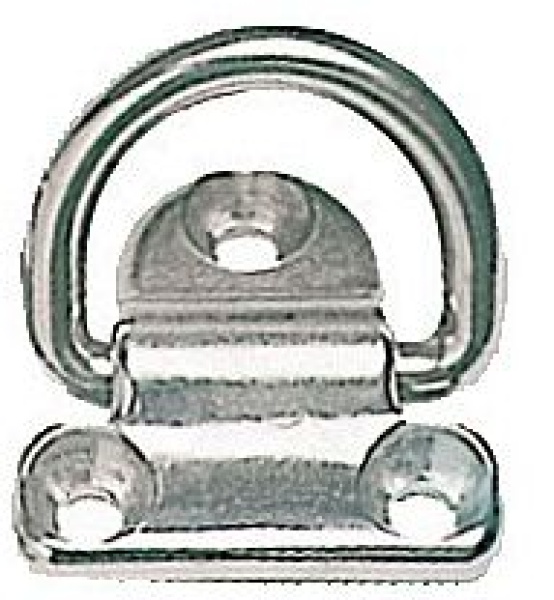 3-Bohrlöchern-Auge, klappbar AISI316 65x64 mm