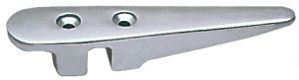 Klampe m.Curryklemme Aluminium, eloxiert 125 mm