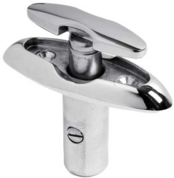 Mini Klampe, abwendbar AISI316 hochglanz. 134x41mm