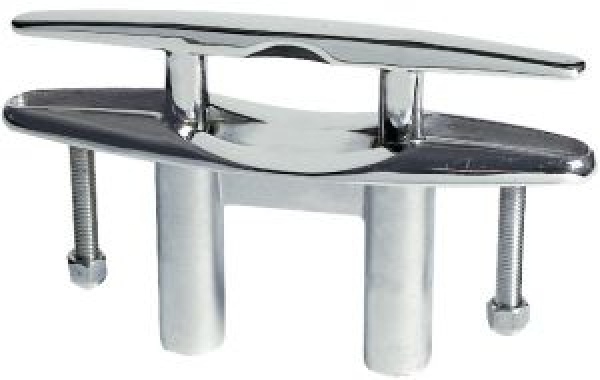 Klampe, abwendbar AISI316 hochglanz. 164/150 mm