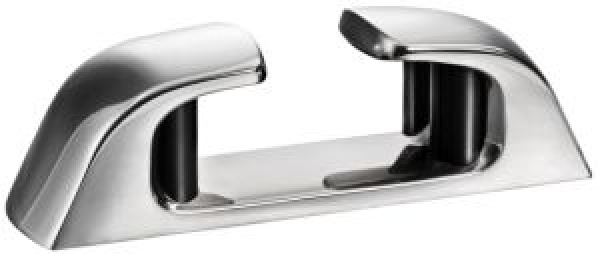 Capri gerade VA-Stahl Klampe mit Rollen 212mm