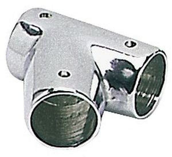 T-Relingsverbindungsstück 60° 22 mm