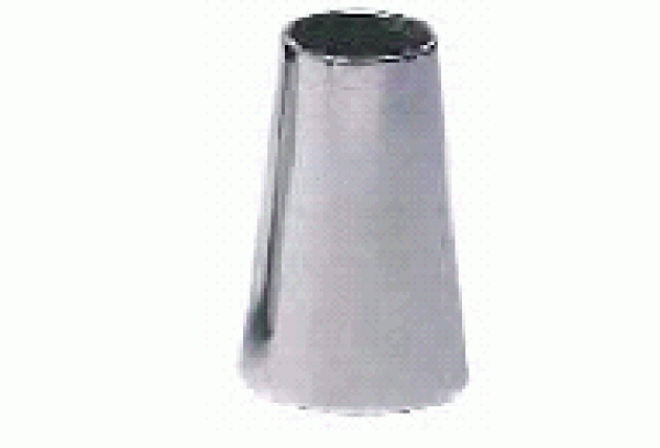 Konischer Halter AISI316 hochglanz. 90° 30 mm