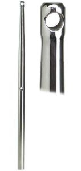 Relingstutz m. Drahtdurchlass AISI316 610 mm