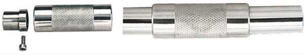 Relingscharnier m. Feder AISI316 35x2 mm