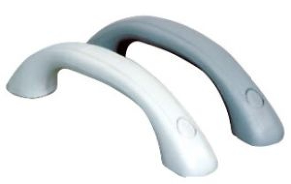 Handlauf aus weichem PVC, weiß 250 mm