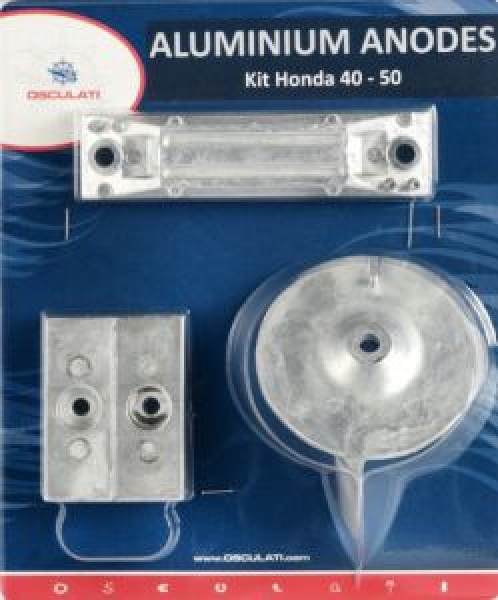 Anoden-Set Magnesium Honda Außenborder 40/50 PS