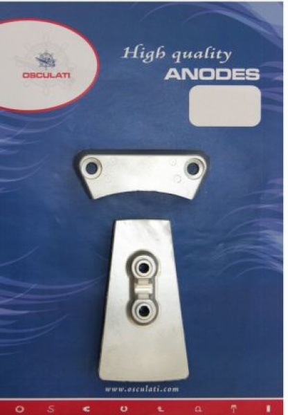 Anoden-Set f. Volvo-Motoren DPH Aluminium