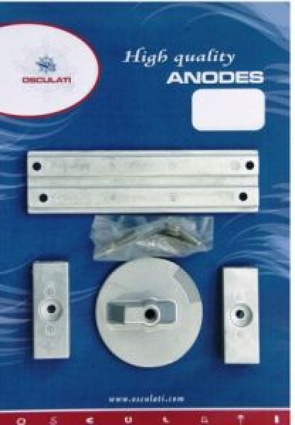 Anoden-Set f. Mercury 4 Stk. Magnesium