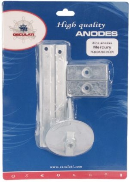 Anoden-Set f. Mercury 75115 EFI Zink