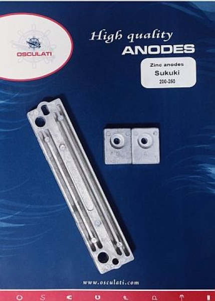 Anoden-Set Suzuki 200/250 PS Zink