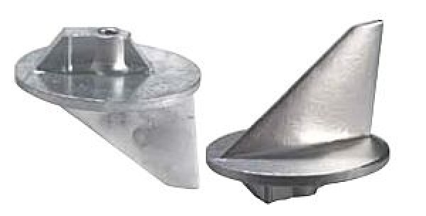 Kurze Finnanode Mercury 40/225 PS Aluminium
