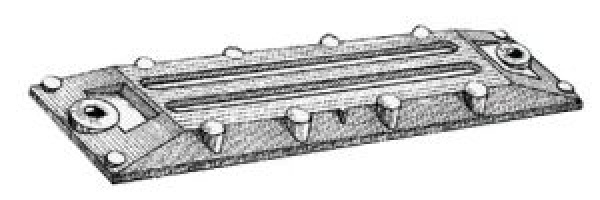 Aluminium-Plattenanode Honda 75/225 PS