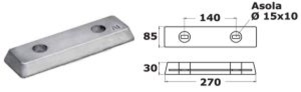 Stab aus Aluminium A