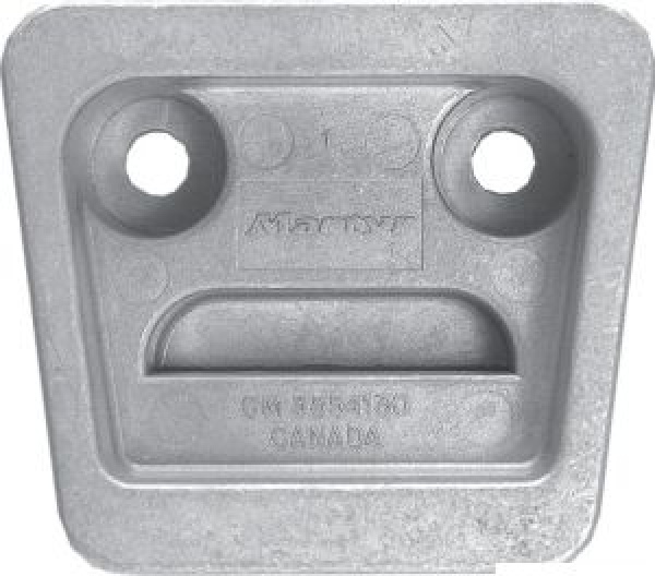 Fußanode aus Aluminium OMC Cobra DuoProp