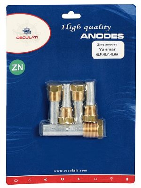 Yanmar Zinkanoden-Set f. Innenborder 6LP/6LY/4LH