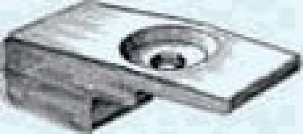 Zink-Plattenanode f.Suzuki 60/140 PS Viertakter