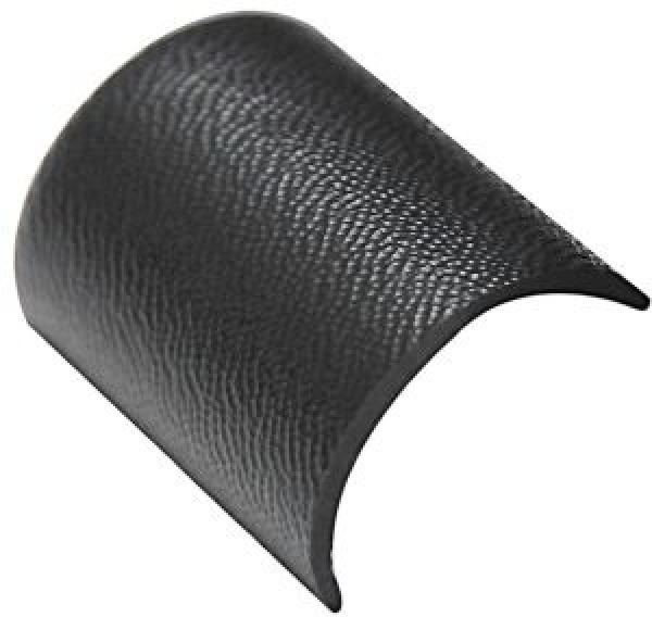Kombinierbares Endstück aus Kunststof, schwarz