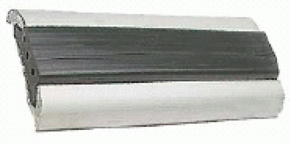 Profilleiste aus eloxiertem Aluminium 75x15+5 mm Stange