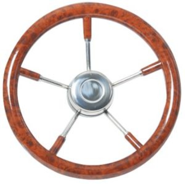 Steuerrad aus kurbisches Bruyere 350 mm
