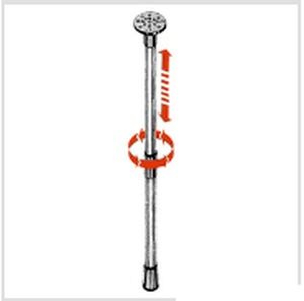 Teleskop-Persenningstutz 75/120 cm