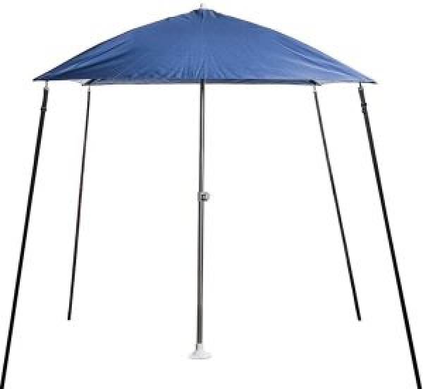 PARASOL faltbarer Bord-Sonnenschirm, navyblau