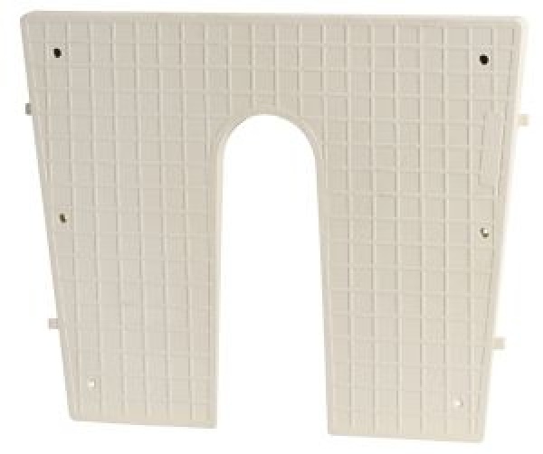 Heckschutzplatte RAL 9001 420x340 mm