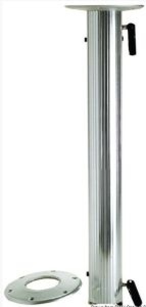 Tischfuß Eloxal aufnehmbar70cm