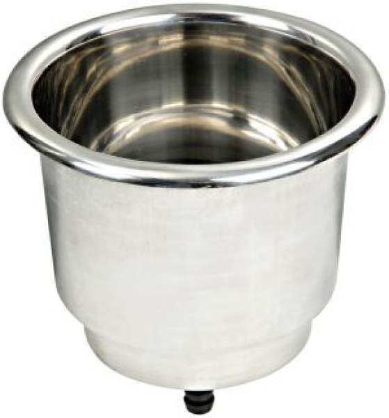 VA-Stahl Glasshalter Drainageloch
