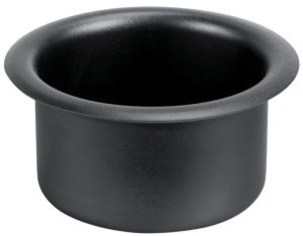 VA-Stahl Glas/Dosenhalter, schwarz