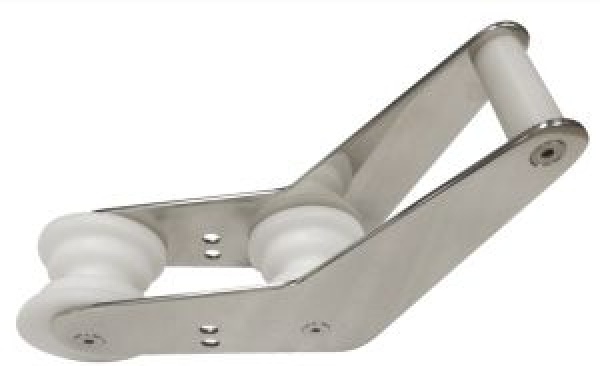 Bugrolle m.Wippe, universal f. Anker 11/20 kg