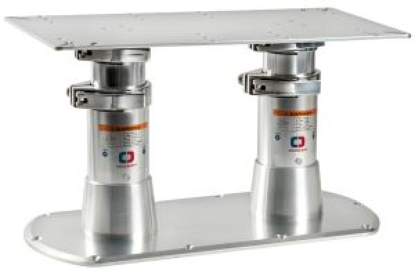 Gamba tavolo doppia base 615 x 300 mm